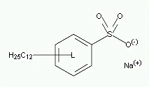 dodecyl benzenesulfonic acid, sodium salt